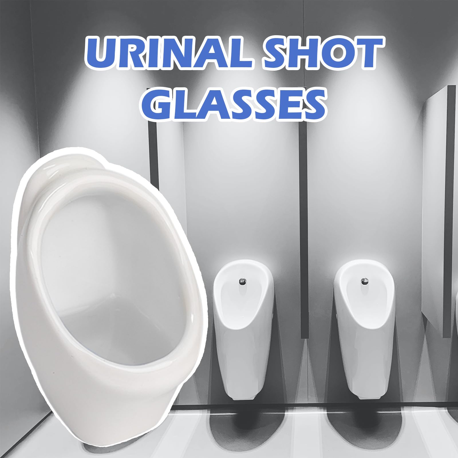 Conjunto Extguds de 4 vasos urinarios, regalo ideal para fiestas.