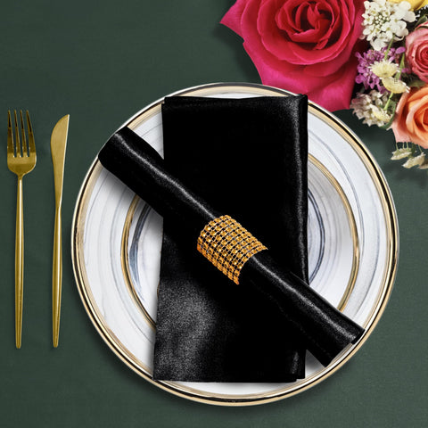 Decoración de mesa elegante con Eychei para bodas y banquetes