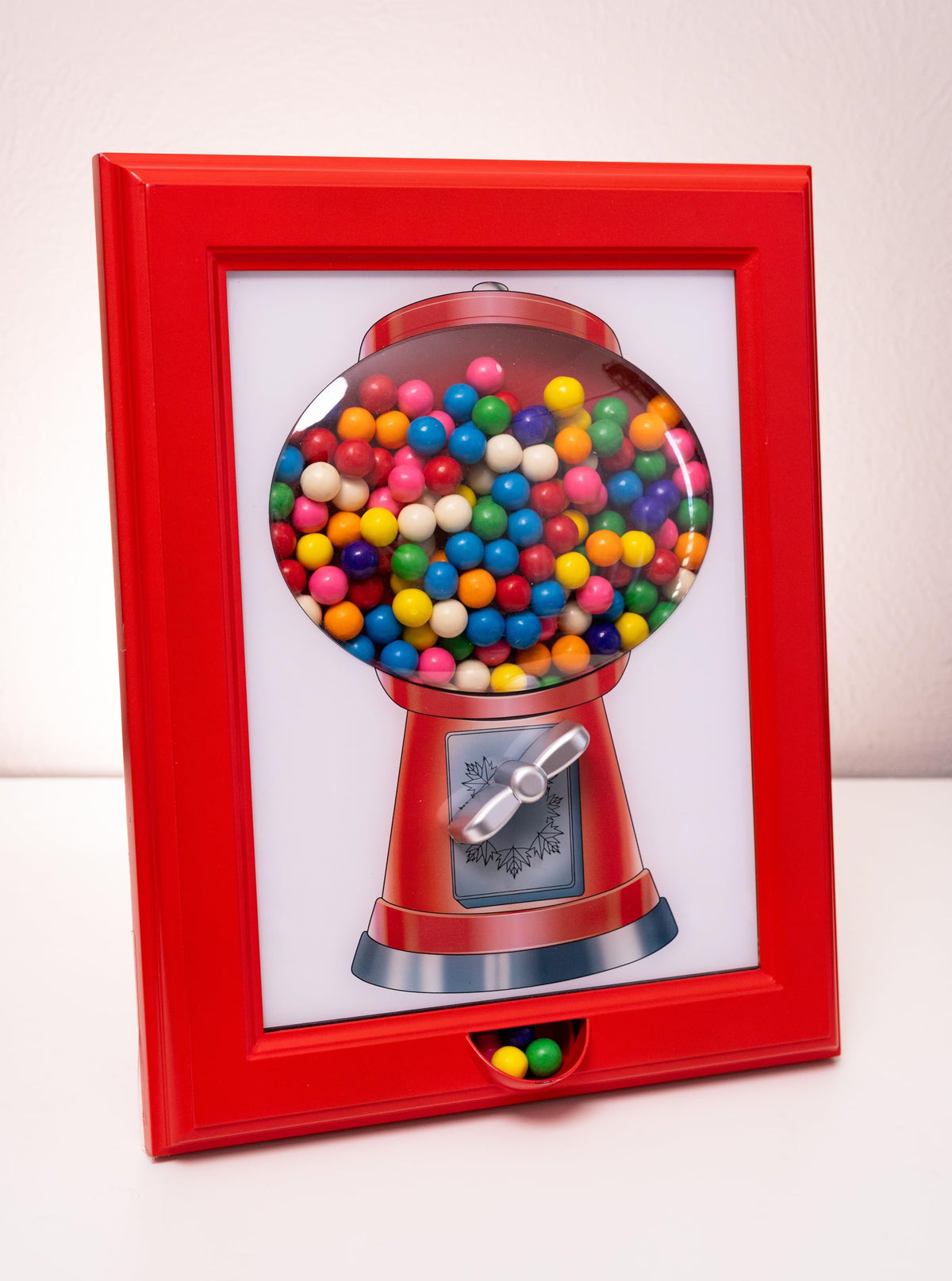 Eye Candy Frame dispensador de caramelos colgado en pared para fiestas