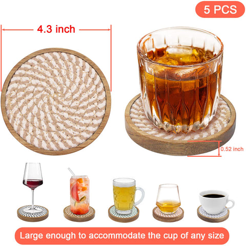 Eykao conjunto regalo posavasos perfecto para casa y oficina.