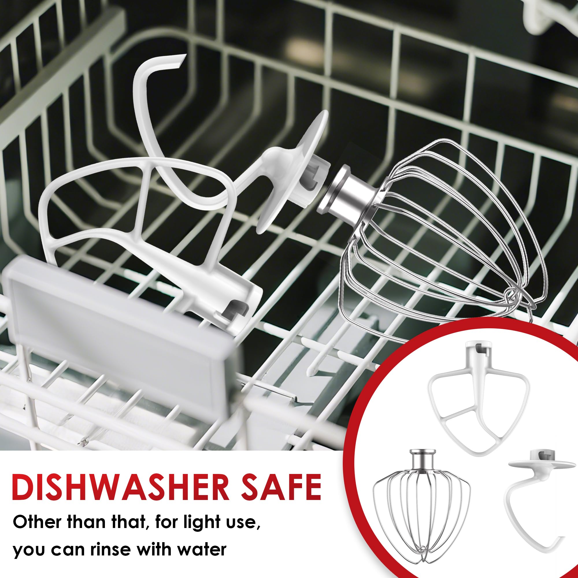 Ezato accesorio KitchenAid fácil de limpiar, apto para lavavajillas.