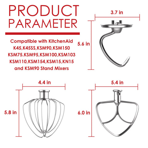 Ezato set de accesorios K45 para cocina diaria y hornear