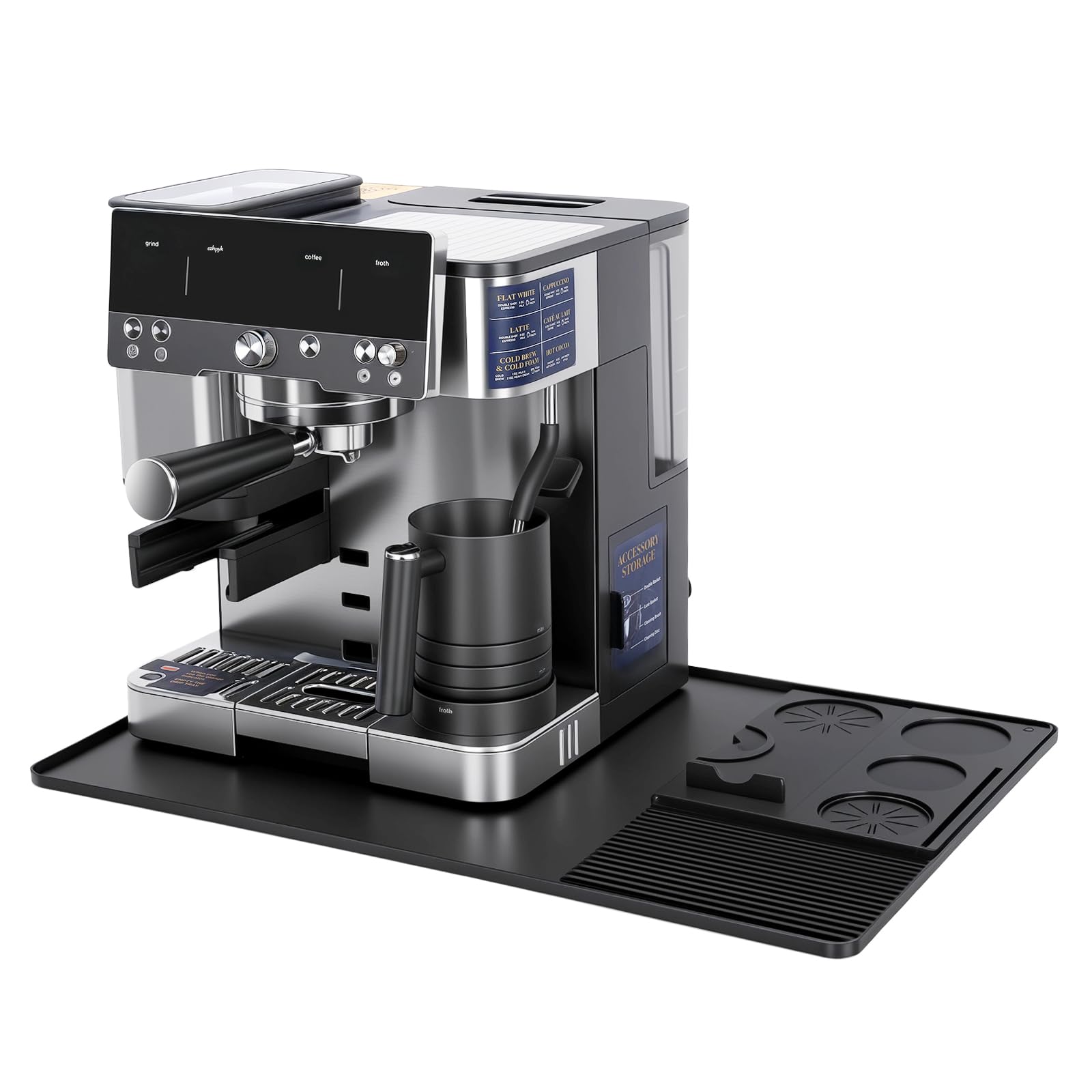 EZHPYK alfombrilla silicona Ninja ES601 antideslizante para cafetera estable