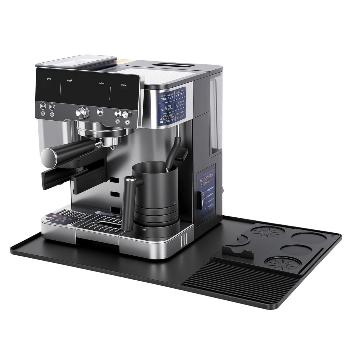 EZHPYK alfombrilla silicona Ninja ES601 antideslizante para cafetera estable