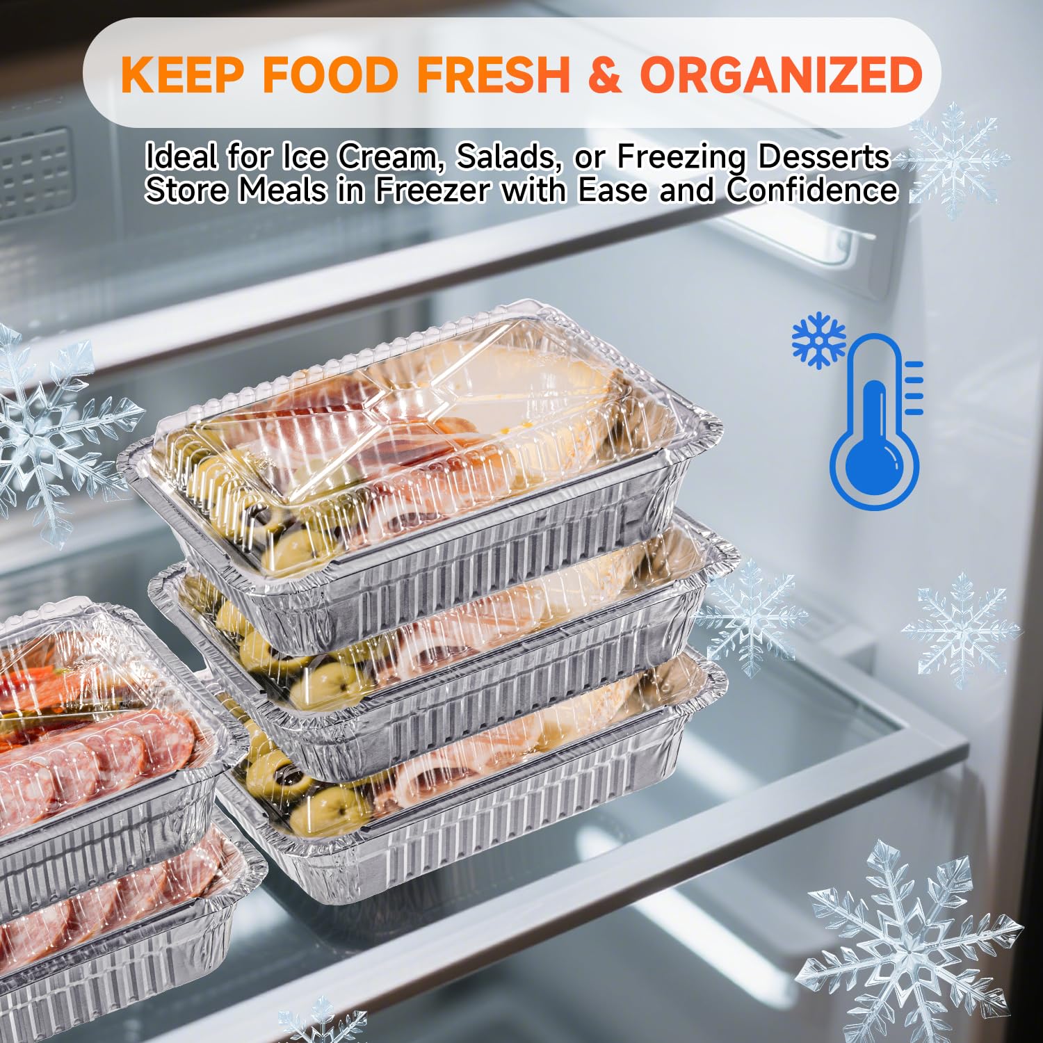 Bandeja Ezsart apta para horno y congelador, diseño resistente