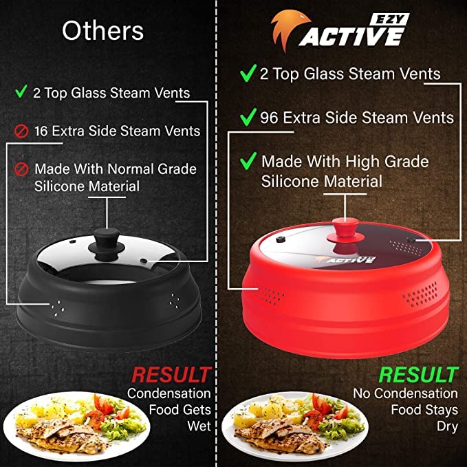 EZY ACTIVE compatible con platos de 6 a 12 pulgadas