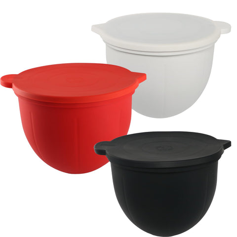 Forro de silicona FaatDaat para bol KitchenAid 5qt: facilita mezclar sin ensuciar.