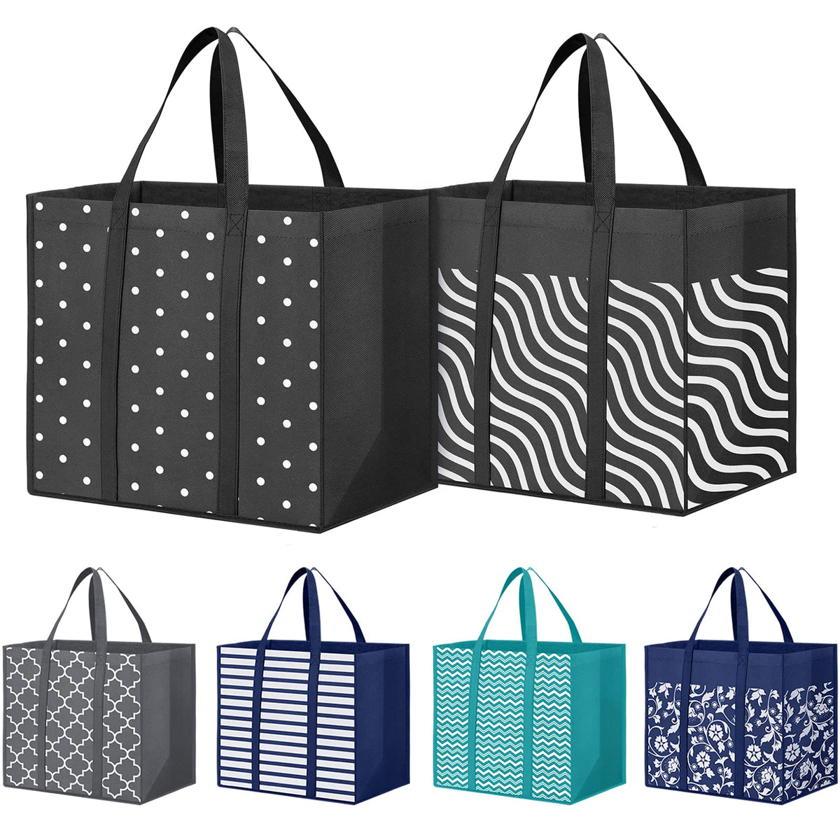 Fab totes 35L: capacidad amplia para compras grandes y duraderas