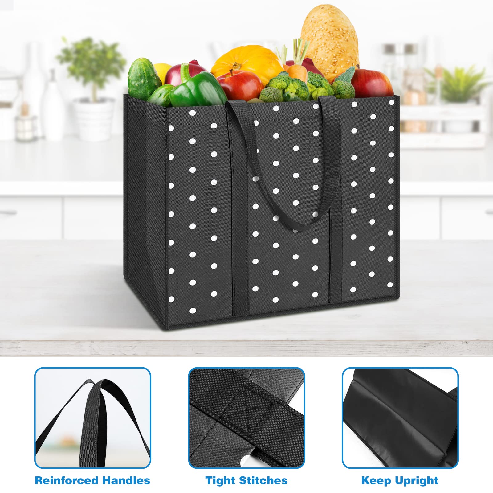 Fab totes multiuso para compras, meriendas o juguetes