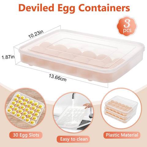 FACULX kit de inyeccion con 8 piezas para decorar huevos rellenos