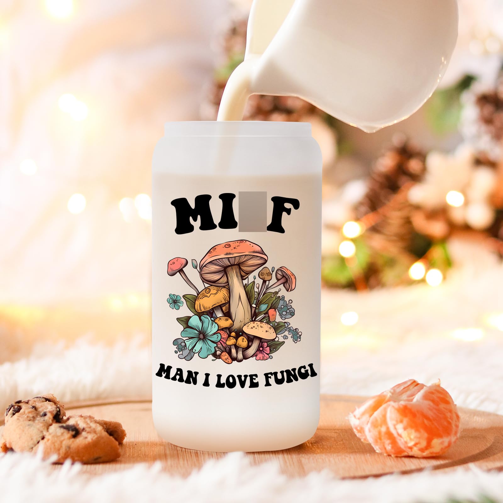 Fairy's Gift: vaso de vidrio grueso, duradero para uso diario.