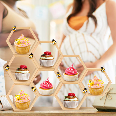 FairySandy: decoración para fiesta de bebé con estilo rústico.