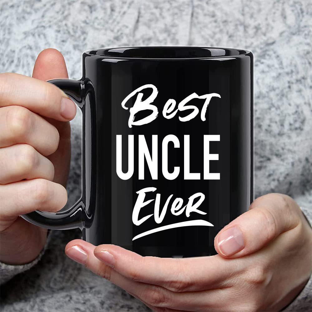 Taza FALJIOK de cerámica blanca, regalo perfecto para el tío.