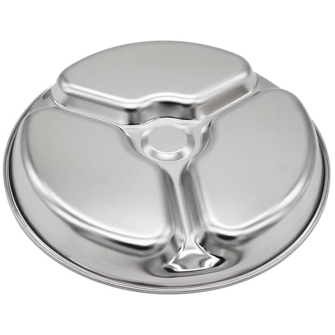 Bandeja Fam 3 Compartimentos: ideal para controlar porciones en la mesa.
