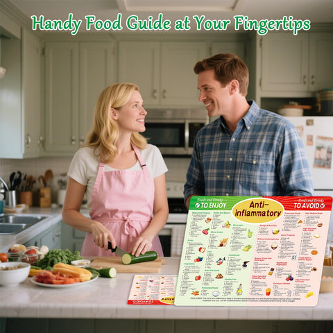 famassiser imán decorativo de cocina con guía antiinflamatoria para acceso rápido.