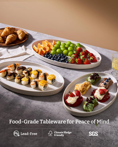 bandeja famiware para buffet grande, perfecta para servir en fiestas