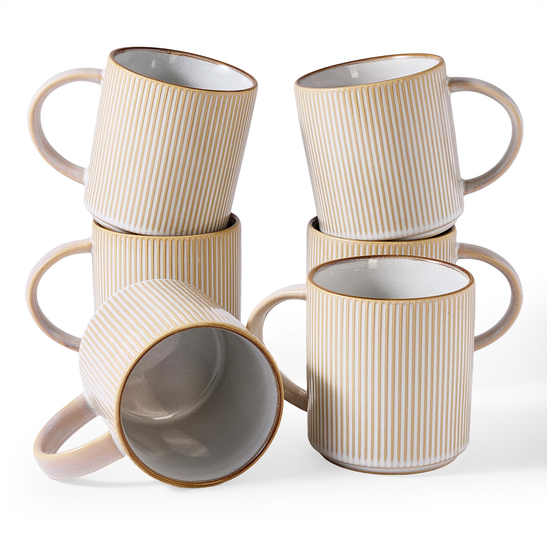 Conjunto famiware Star de 6 tazas 16 oz, perfecto para café o té.