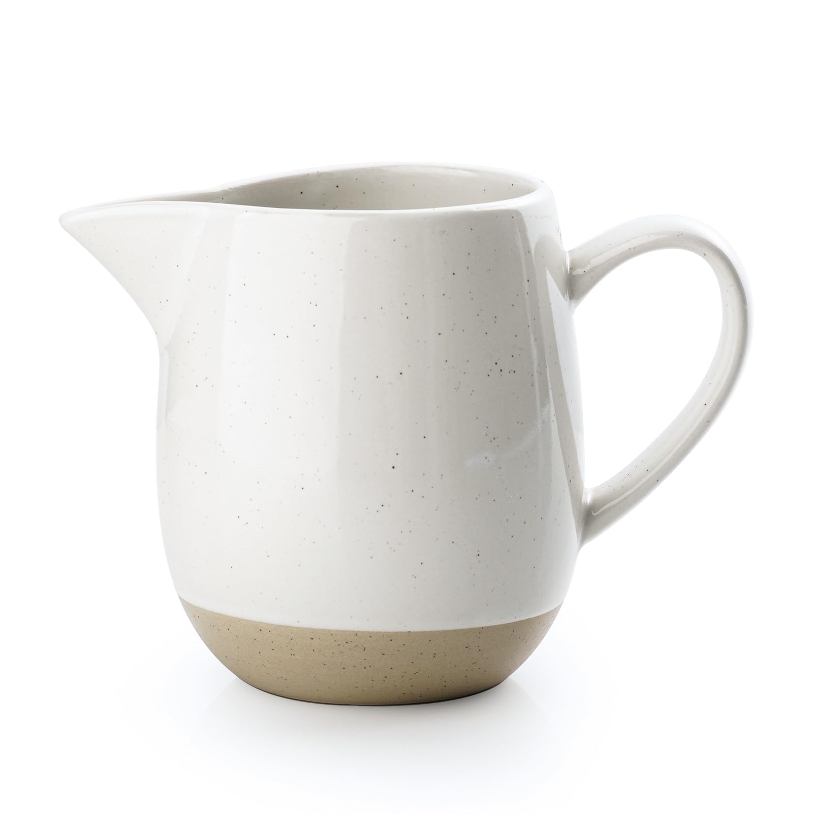 Milkyway cremero cerámico de 13oz, vertido preciso para crema y leche.