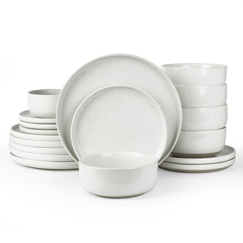 Famiware Milkyway: plato llano blanco, ideal para comidas diarias