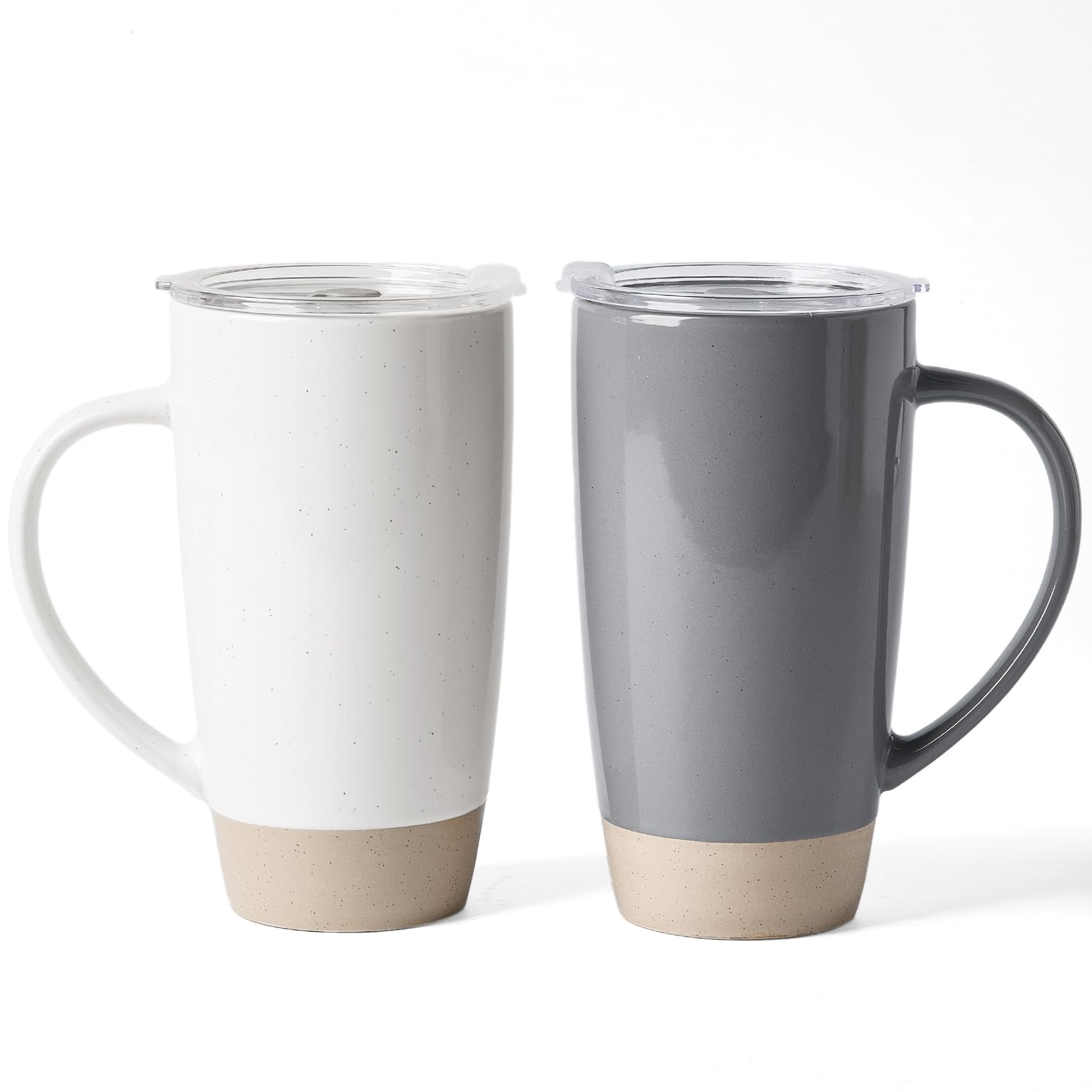 Famiware Milkyway-taza-grande-20oz-con-tapa, perfecta para café o té.