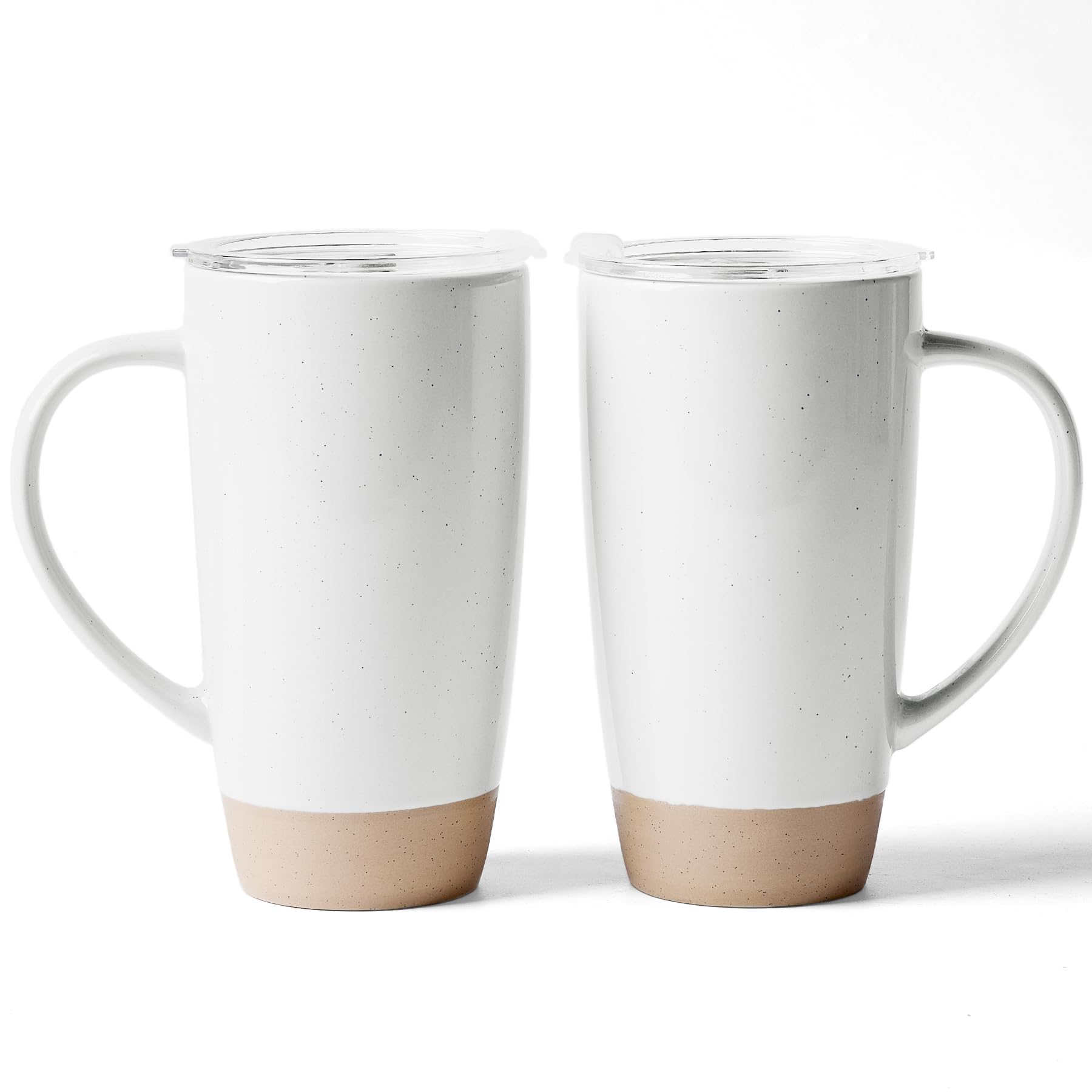 Milkyway famiware, vista frontal con tapa para bebidas calientes