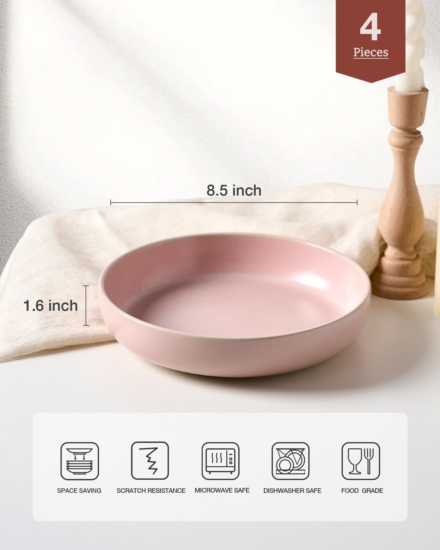 Conjunto Milkyway apilado, ahorro de espacio en la cocina.