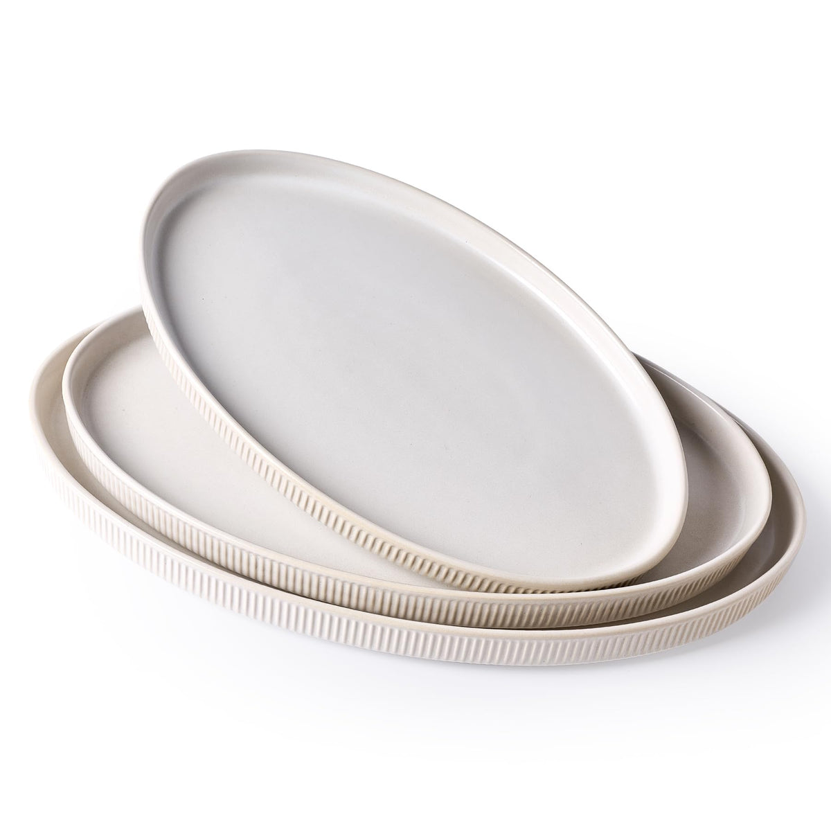 famiware plato ovalado de 16 pulgadas para banquetes y presentaciones elegantes