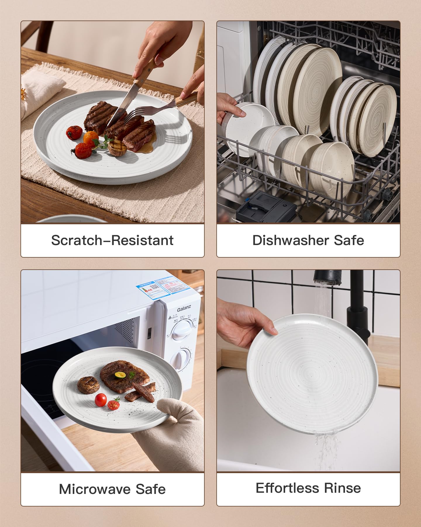 Famiware Premium apta para horno, microondas y lavavajillas