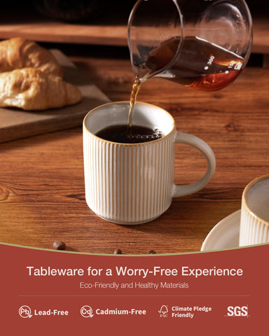 Tazas famiware con glaseado doble reactivo, colores únicos