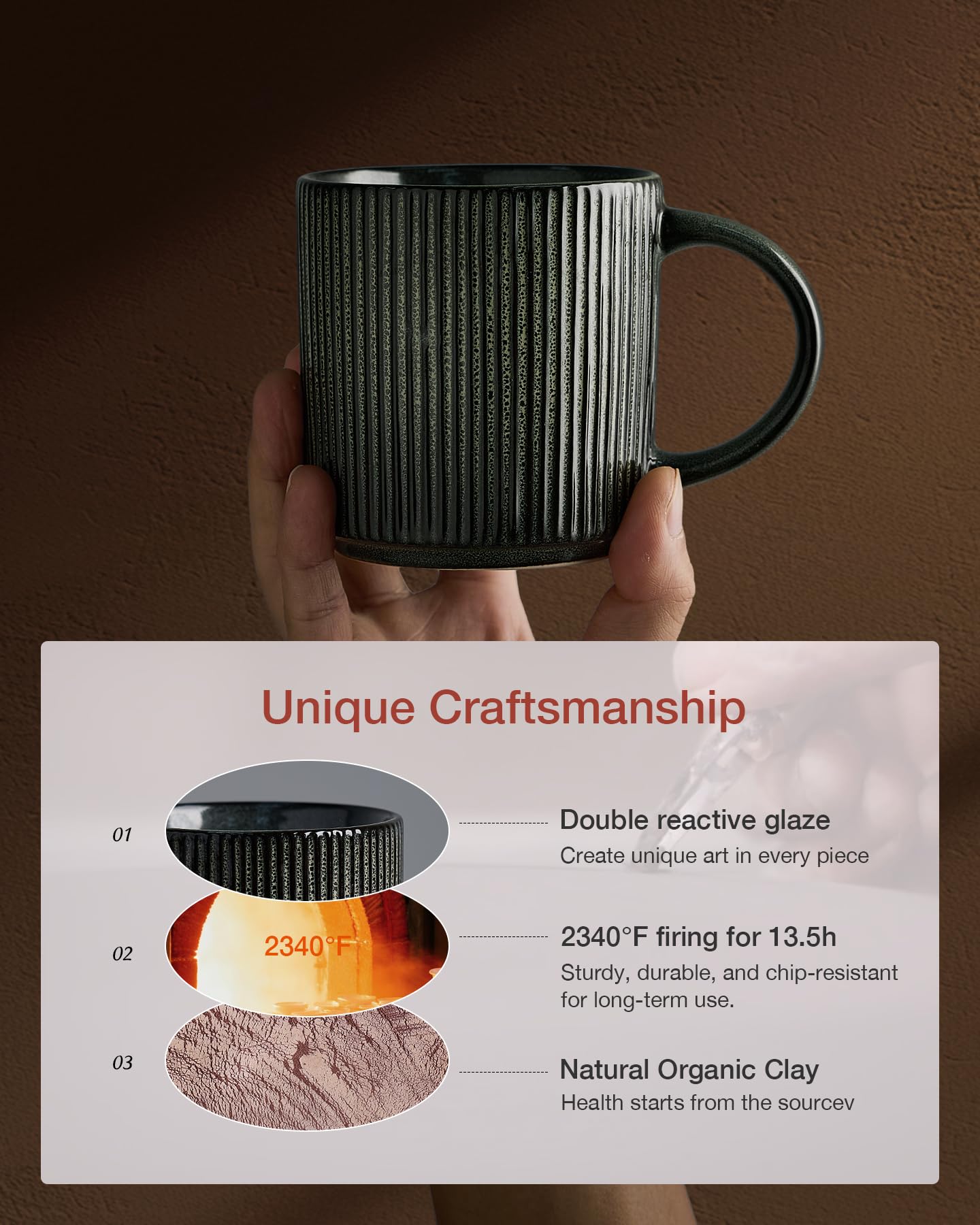 Tazas Famiware duraderas para uso diario con diseño robusto.
