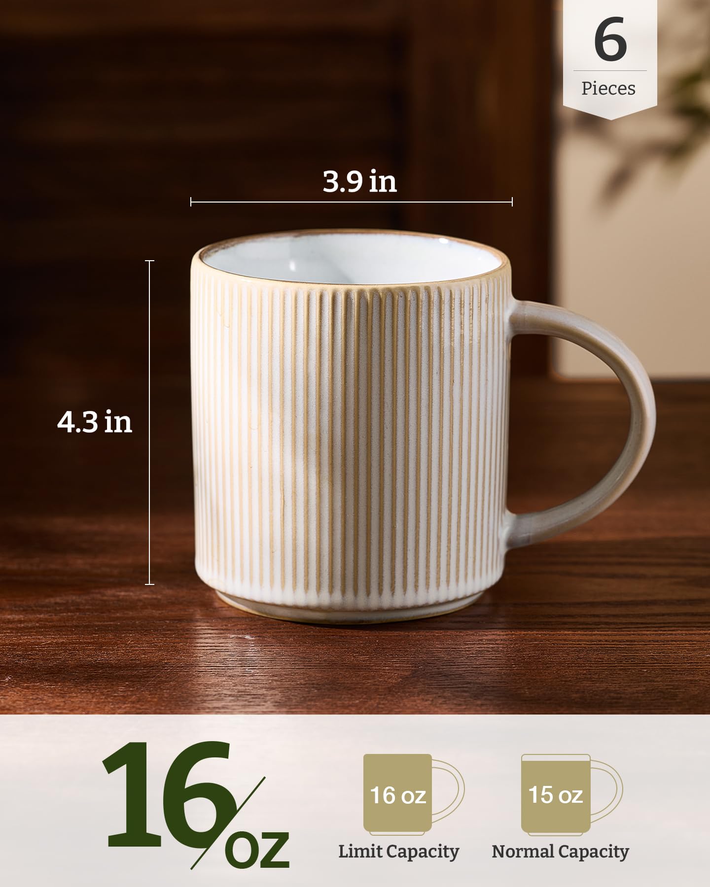 Tazas famiware libres de plomo y cadmio para uso diario.