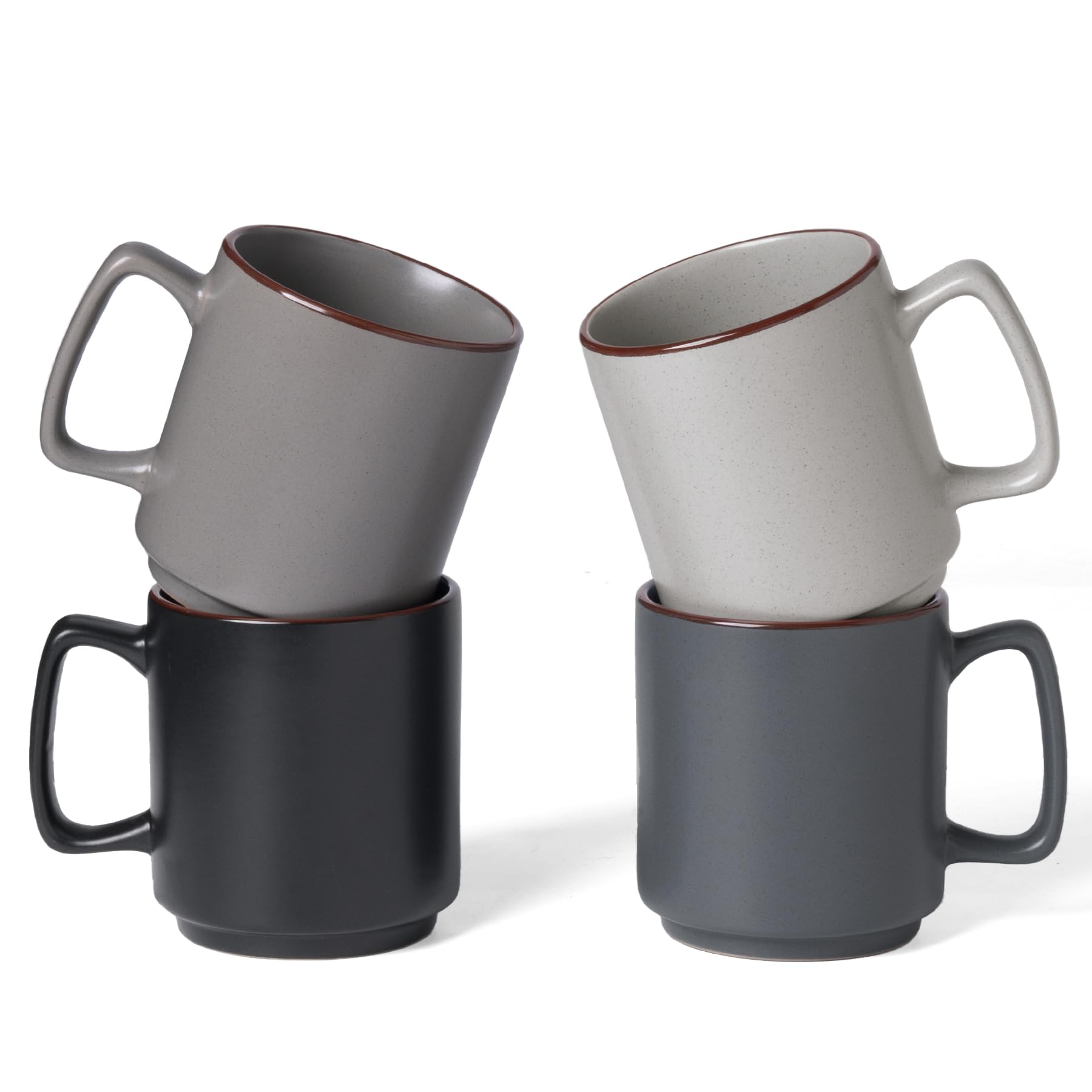 Tazas Famiware Nebula de 14 onzas en conjunto para café diario