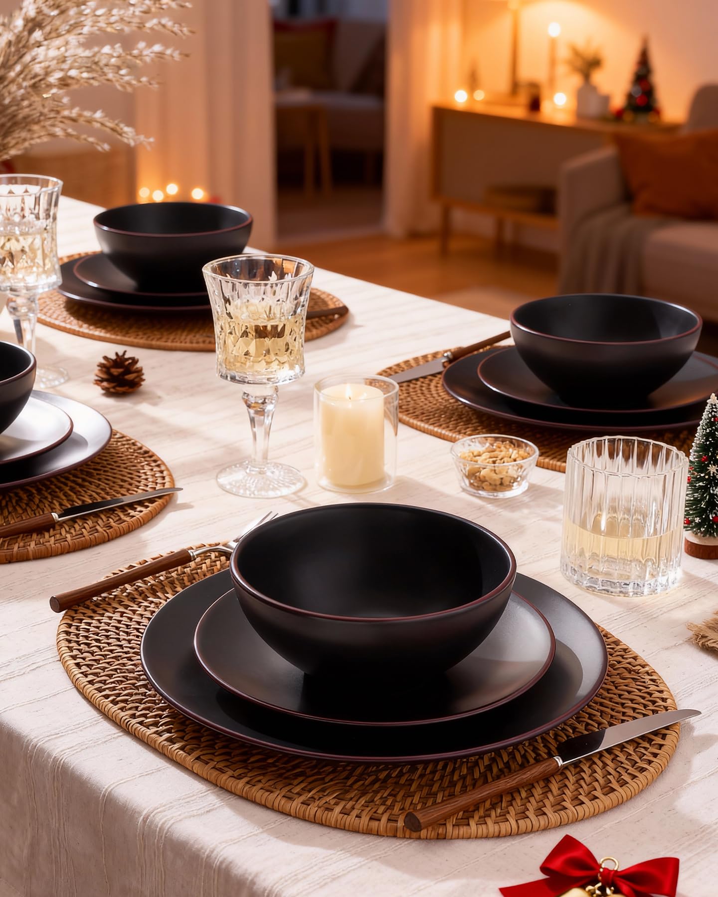 Famiware Venus: plato de ensalada de 8 pulgadas ideal para porciones equilibradas.