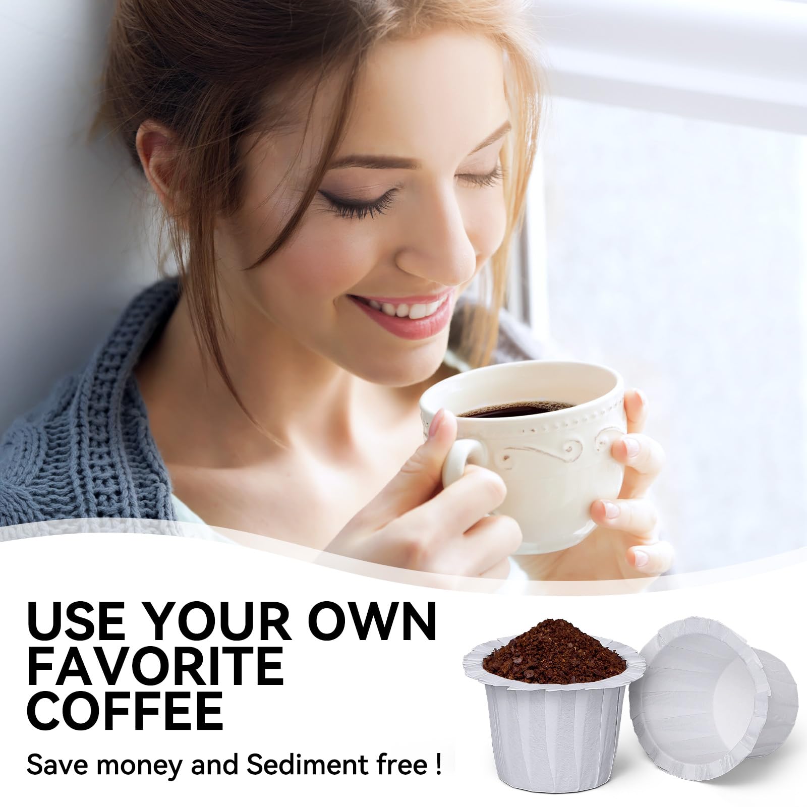 Compatibilidad con cápsulas reutilizables Keurig para brewing cómodo