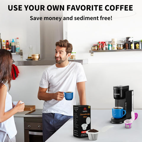 Fanativita filtros K-Cup reducen costo por taza sin sacrificar sabor.