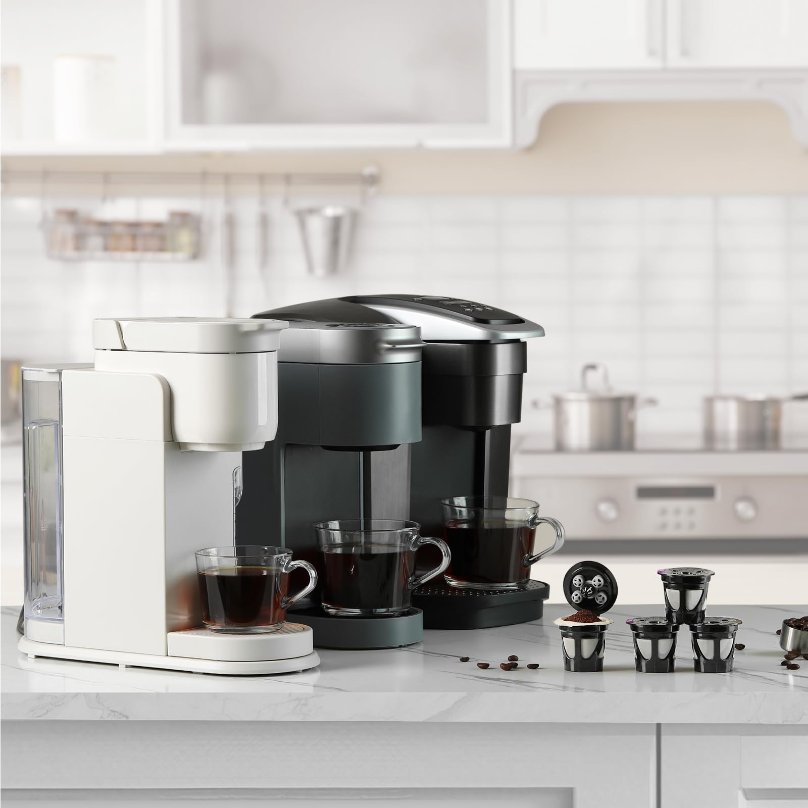 Fanativita K-Cups para café molido, reduciendo residuos y costos.