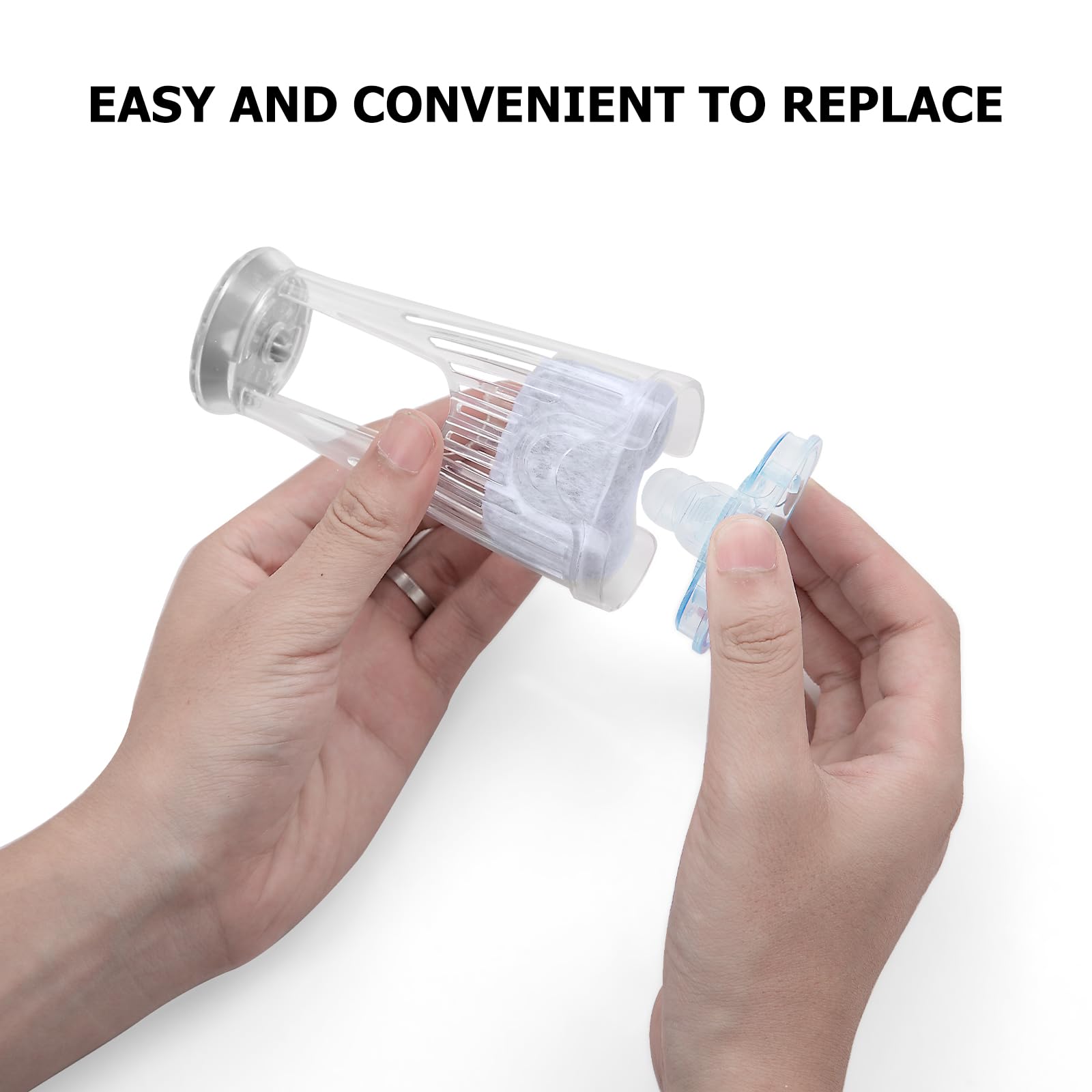 Fanativita kit de instalación facilita cambiar el filtro de forma rápida.