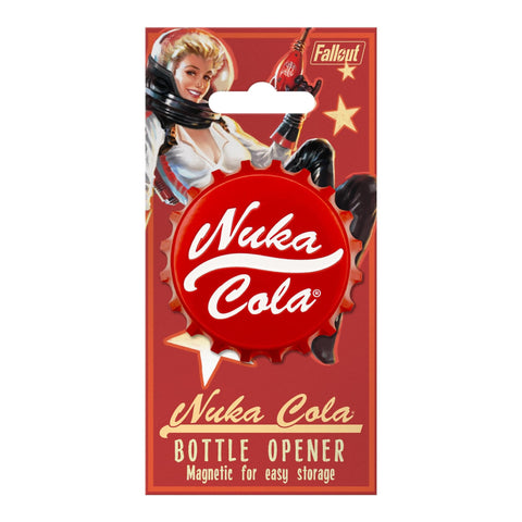 Fanattik Nuka-Cola abrebotellas con doble función para casa.