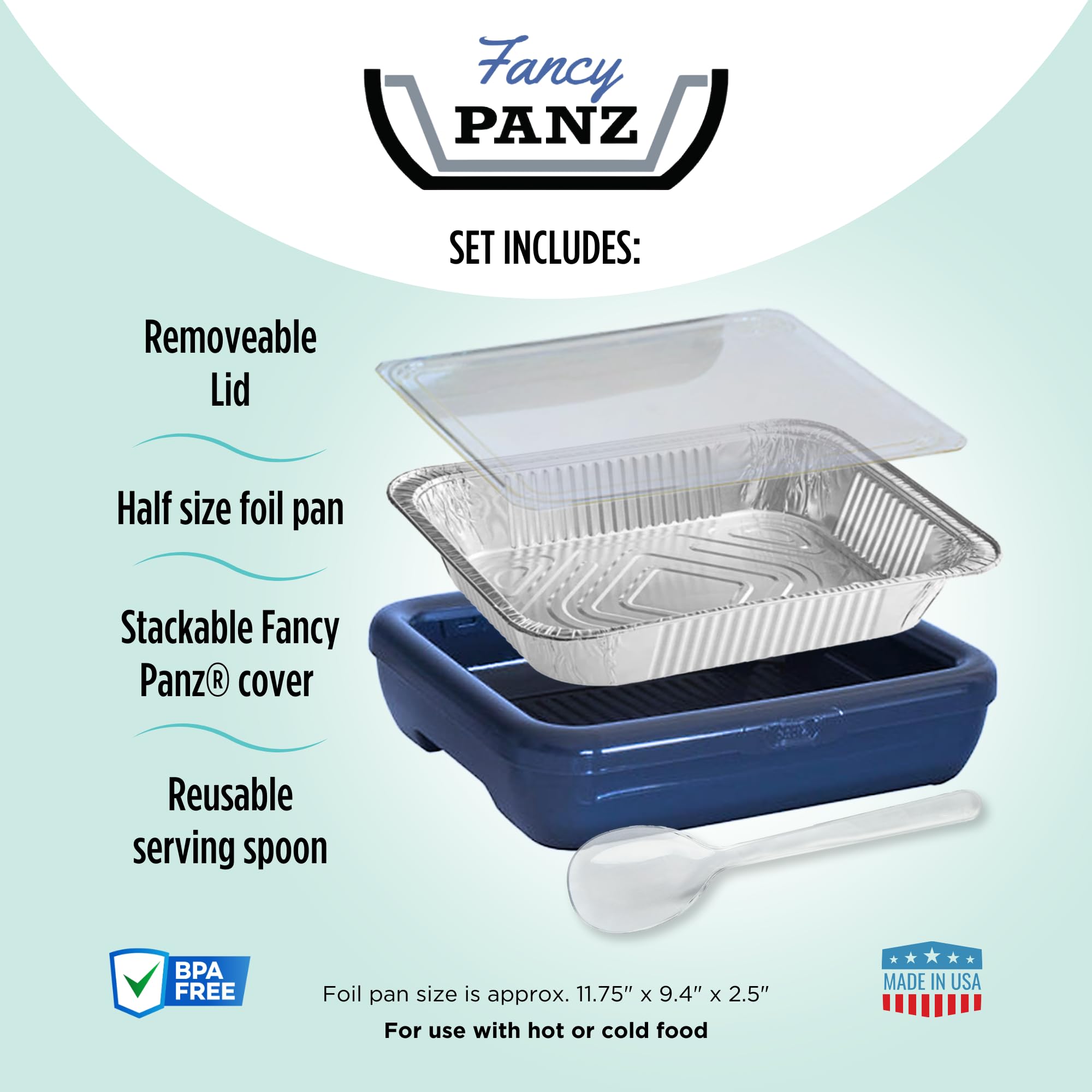 Diseño elevado y estable de Fancy Panz para presentar platos