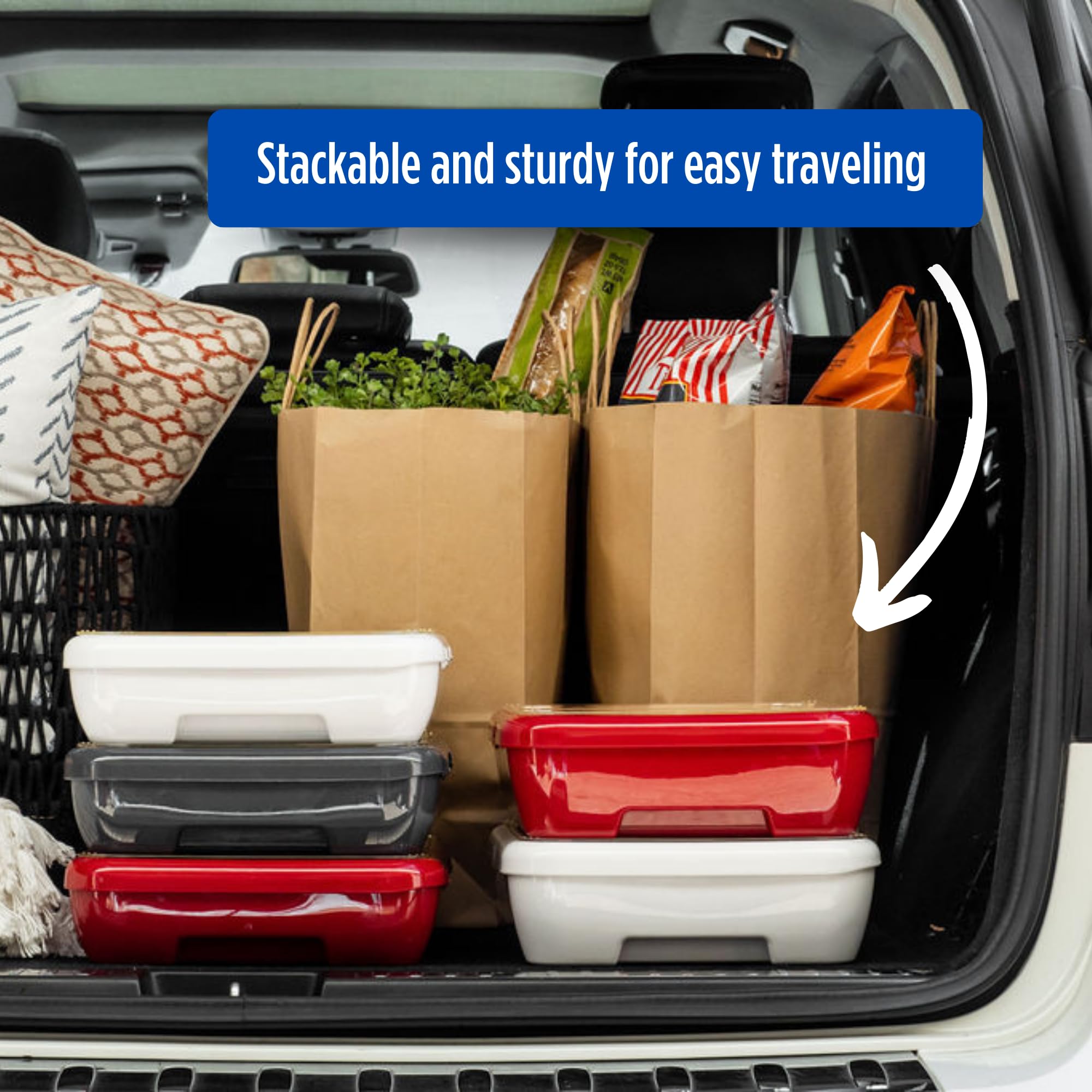 Ideal para picnic y reuniones con Fancy Panz para servicio impecable