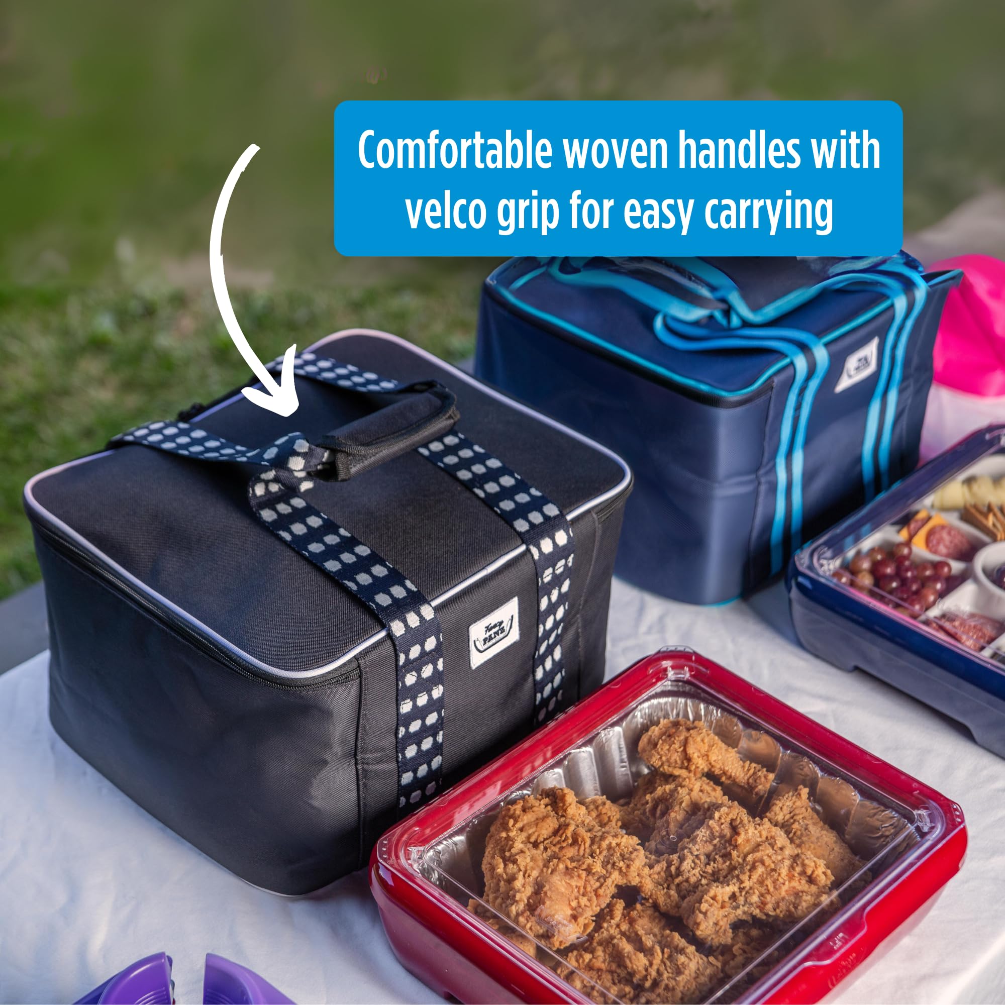 Mango reforzado de Fancy Panz para transporte cómodo y seguro