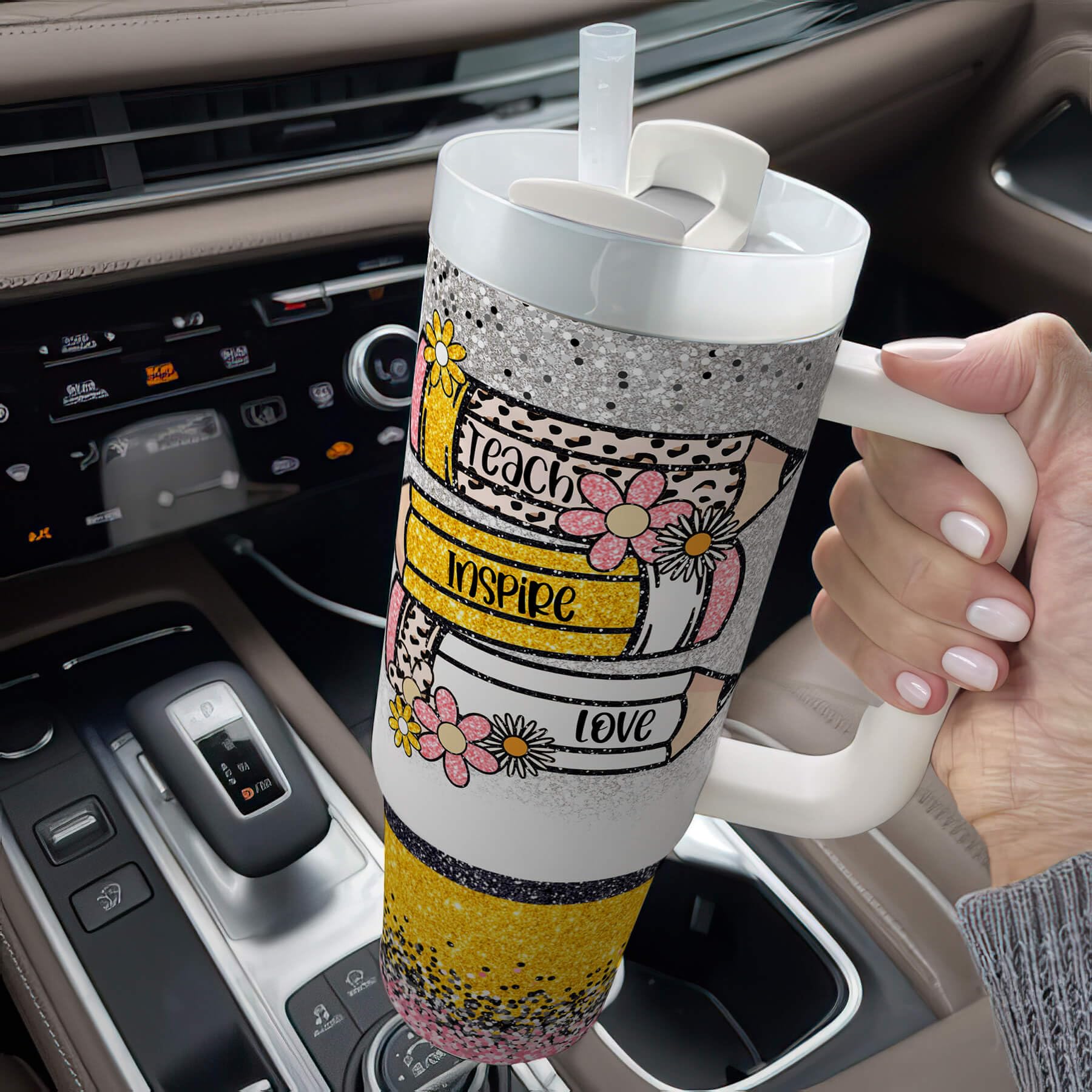 Fancyfams vaso para bebidas frías y calientes, perfecto para cualquier ocasión.