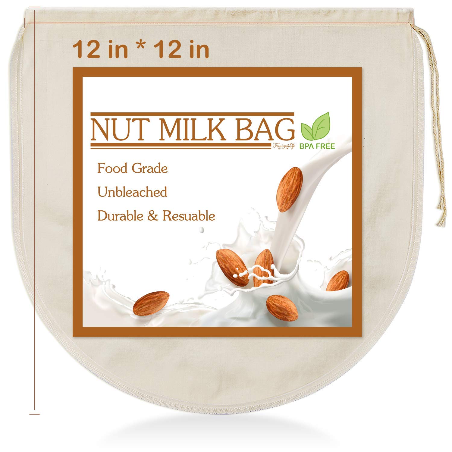 Set de 6 bolsas Fancymay para múltiples usos culinarios.