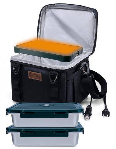 Base de calentamiento 80W para calentar comidas rápido.