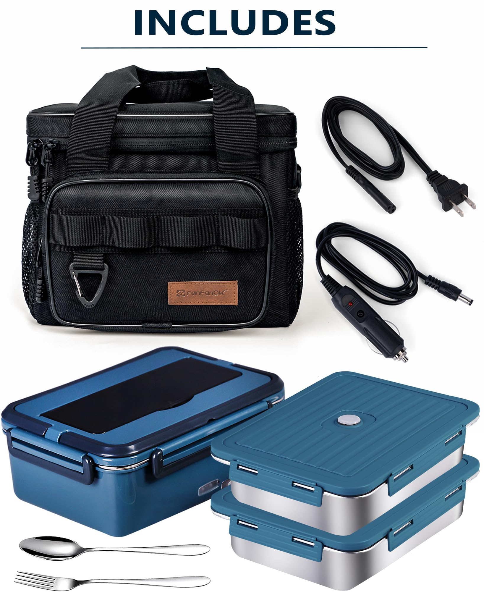 FanFanOK: conjunto completo para comidas calientes en cualquier lugar.