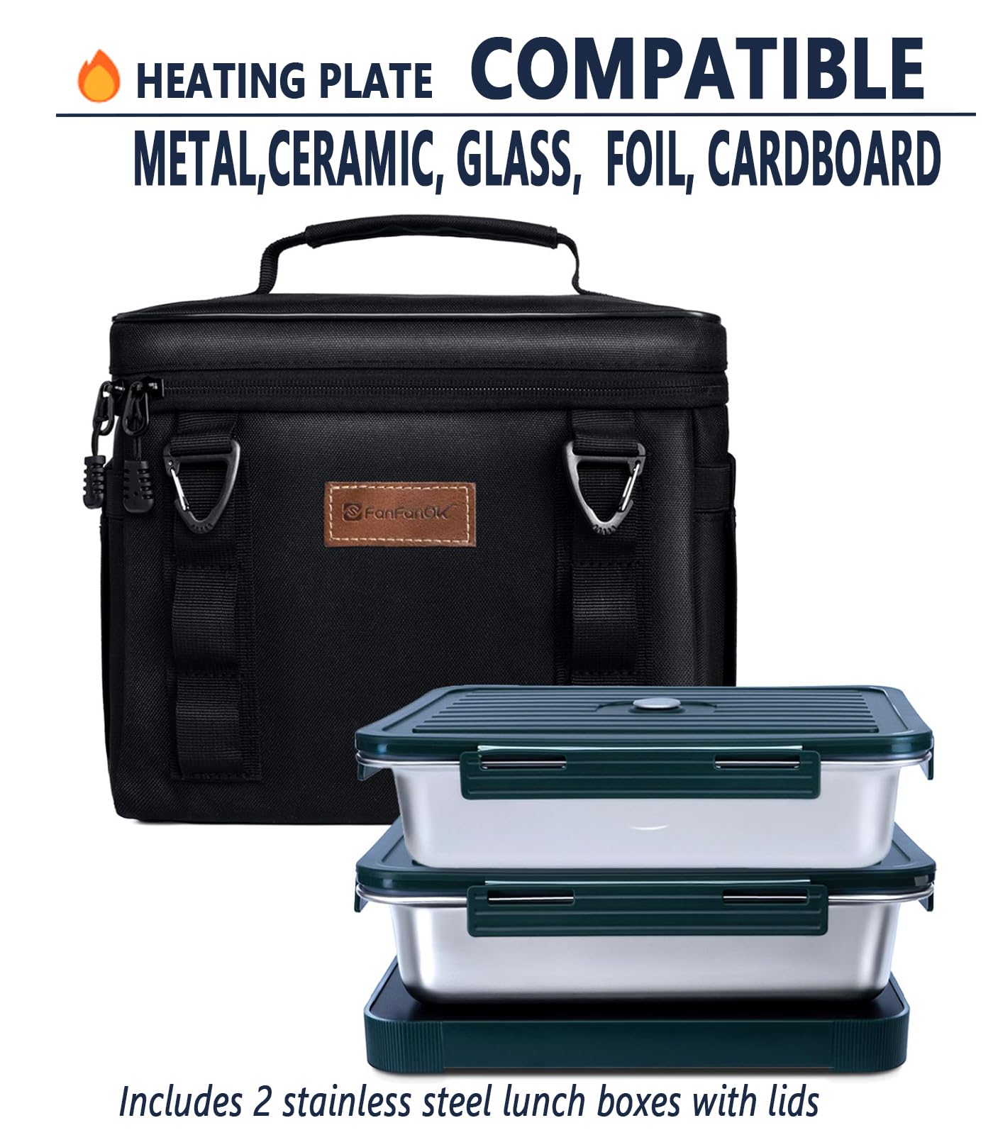 Uso portátil ideal para viaje, trabajo y camping.