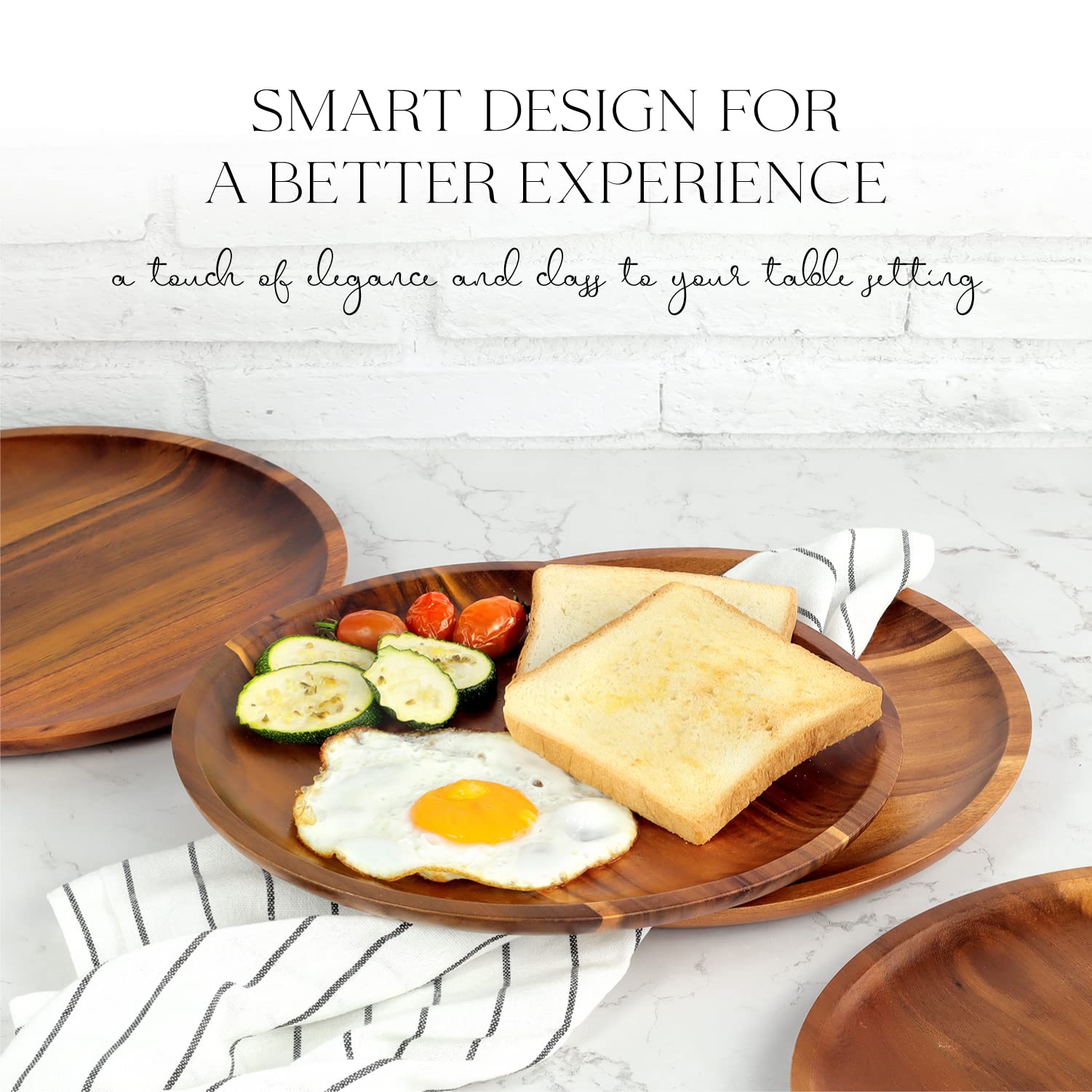 Platos FANICHI ideales para servir plato principal y acompañamientos.