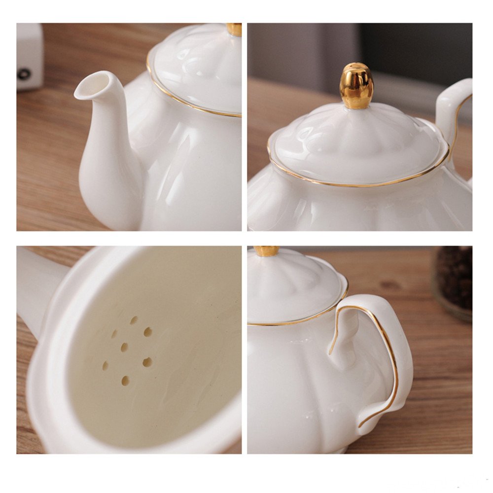 Azucarero Fanquare cerámica blanco como complemento elegante para la mesa