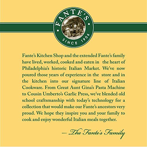 Estilo italiano clásico de la prensa Fantes Cousin Umberto's