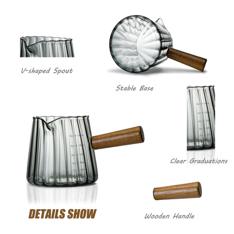 FANTESTICRYAN boquilla en V facilita vertido preciso de doble espresso